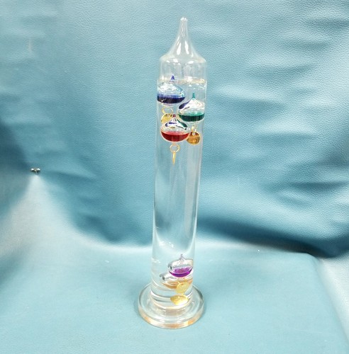 Glass galileo thermometer - glass,
