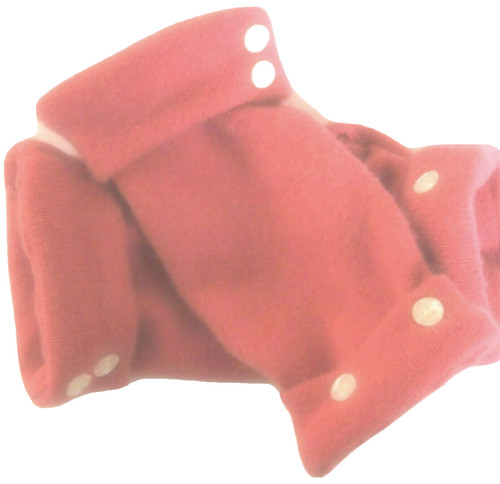Fingerless gloves pink - gloves, otanhr
