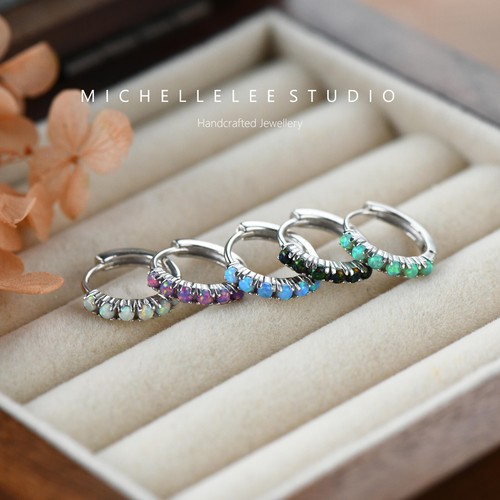 Multi colour opal sterling - opal,