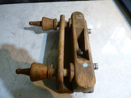 Vintage wood smooth jointer - vintage,
