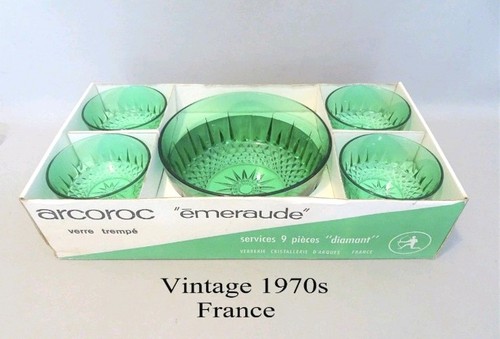 Set vintage emerald - set,
