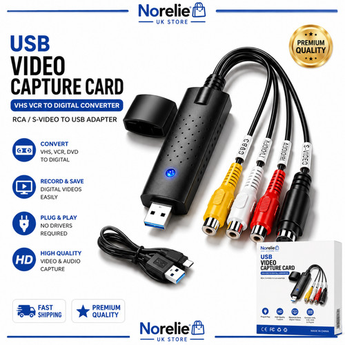 Usb video capture card - video, vcr