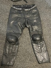 Dainese Men’s Leather Trousers 36" Waist Vintage from 1990's