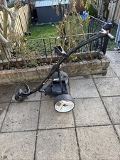 Motocaddy S1 Electric Golf Trolley, Black, No Battery, good decent