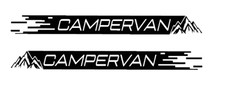 2 X  Large Camper Decals