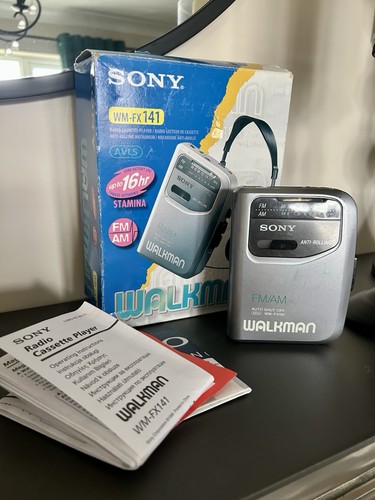 Sony fx141 cassette radio - sony, wm-fx141