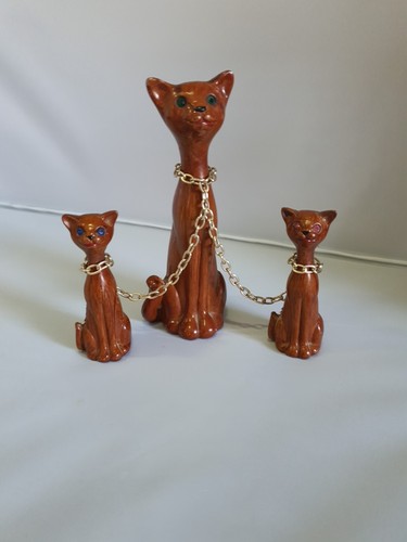 Vintage trio faux wooden - vintage,