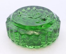 Rolex green crystal glass