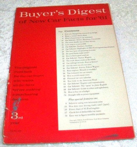 Vintage 1961 buyer - 1961, digest