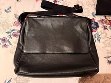 Hugo Boss Leather Messenger