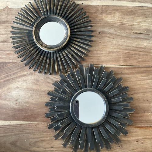 Set sunburst wall mirrors - 2,
