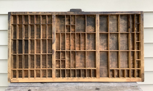 Antique wooden printers - antique, drawer