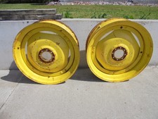 For JOHN DEERE 6000 Series PAIR 12 X 38 WHEEL RIM & CENTRES