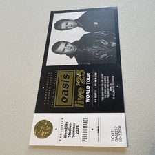 Oasis Live 25 Official Souvenir Ticket Stub Wembley Stadium Summer 2025