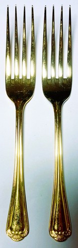 Oneida gold plated - gold, flatware
