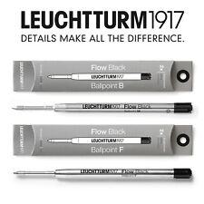 Leuchtturm1917 BLACK Ballpoint Pen Refills FINE or BROAD for Drehgriffel Nr.1