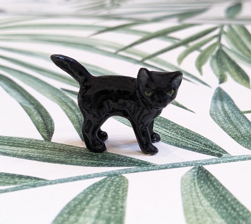 Black cat kitten - cat, minifig