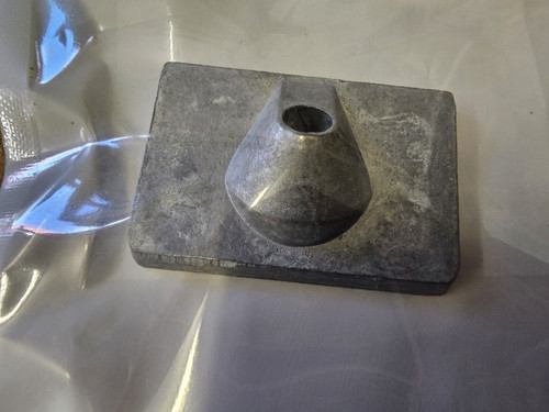Zinc anode for mercury - zinc,