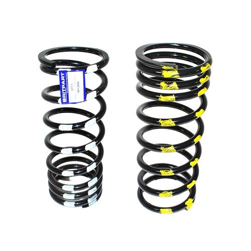 Front coil spring - coil, set