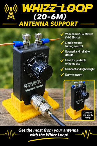 Whizz loop antenna - whizz, (20-6m)