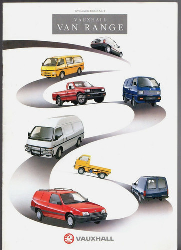 Vauxhall van range 1990 1991 - vauxhall,
