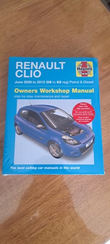 Renault clio 2009 2012 haynes - clio, 2009-2012