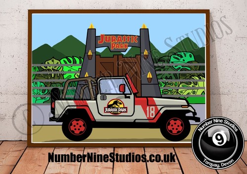Jurassic park jeep pop - park,