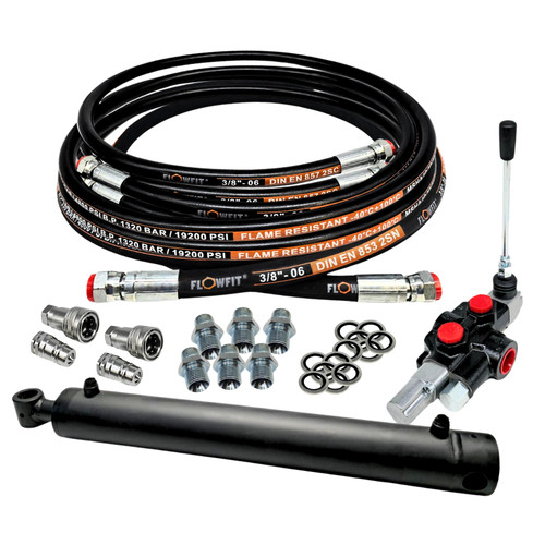 Log splitter kit - splitter, with