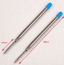 Parker Pen Compatible Quality Ballpoint Pen Blue 2 Refills UK seller Free P&P