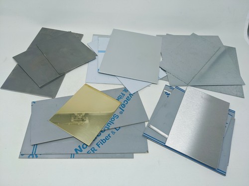 Sheet metal scrap offcuts flat - offcuts,