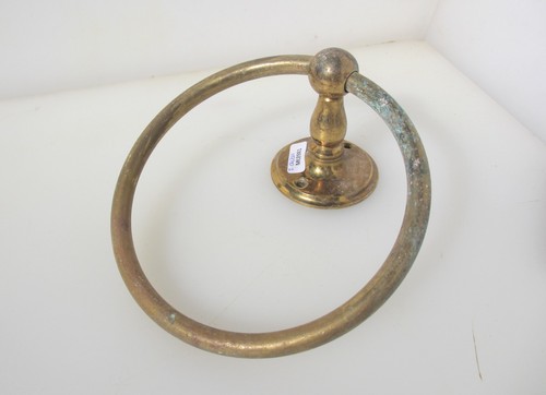Vintage brass towel - vintage,