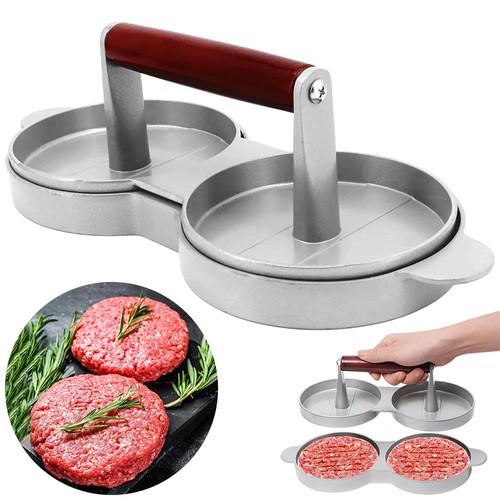 Double burger press - press, hamburger