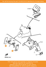 YAMAHA Reflector Assy