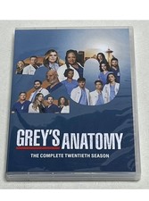 GREY'S ANATOMY Complete Twentieth Season (DVD) Region 1 Import Brand New Sealed
