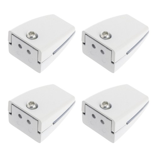 White aluminium desk - desk, divider