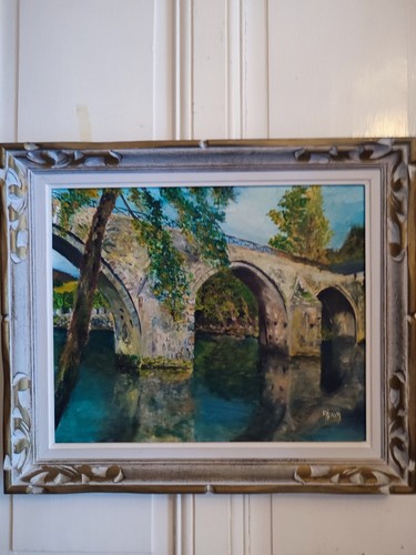 Alain oil isorel landscape - oil, on