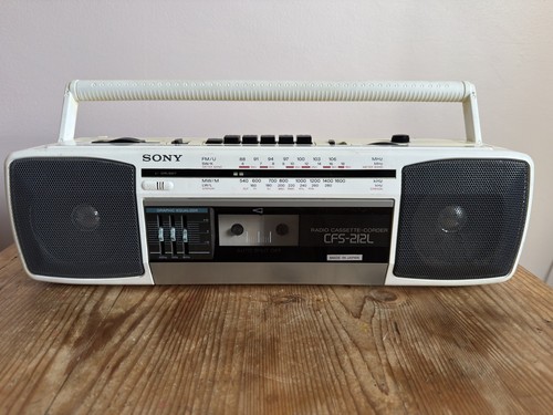 Sony radio cassette recorder - sony,