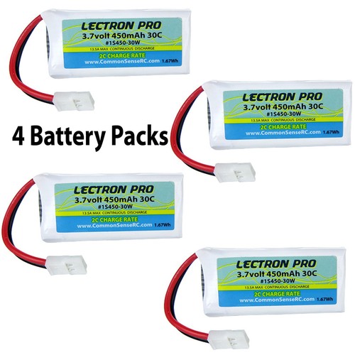 Lectron 450mah 30c lipo - 450mah,