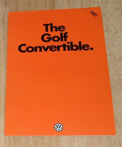 Volkswagen golf convertible - vw,