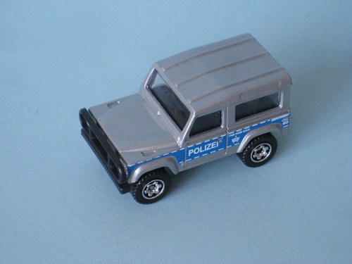Matchbox land rover police - rover,