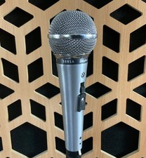 Shure 588SA Vintage 1970s USA Made XLR Handheld Dynamic Mic WORKING W Audio Demo