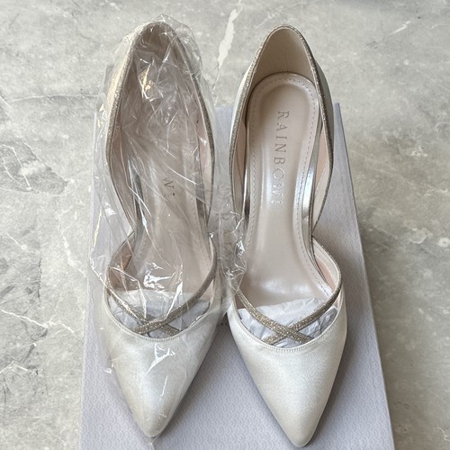 Rainbow club ivory satin - ivory,
