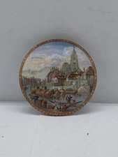 Old prattware Pot Lid Vue De