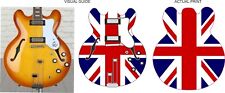 High Quality SKIN WRAP (RIV 01) for Electric Guitar RIVIERA Style Union Jack