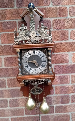 Large vintage tile - dial, dutch