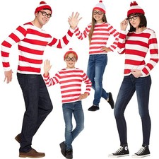Adult Boys Girls Where's Wally