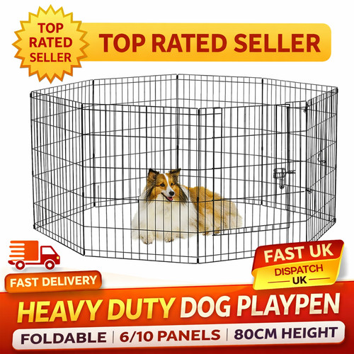 Dog puppy pnl playpen metal - dog,