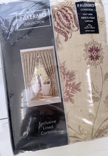 Vintage palermo beige burgundy - palermo,