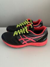 ASICS GEL-FujiSetsu 2 G-TX Womens Blk/Pink Trail Running Shoes Metal Spikes UK 6