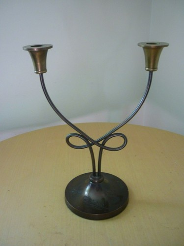 Stunning bronzed candelabra - bronzed,